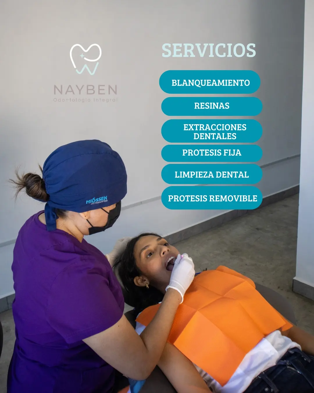 Odontología Nayben: Contenido mensual, trabajo de Isa Mkt en Tampico